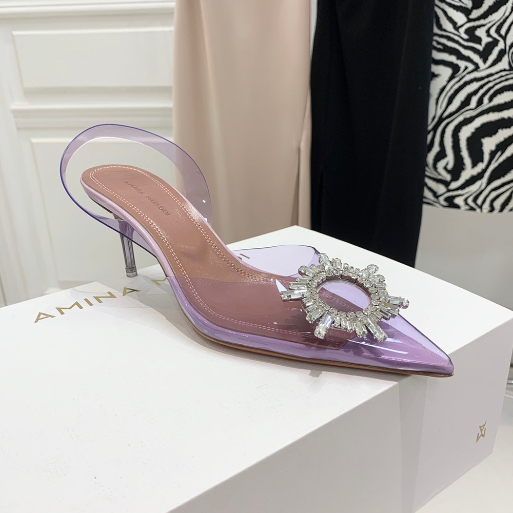 Amina Muaddi Pumps