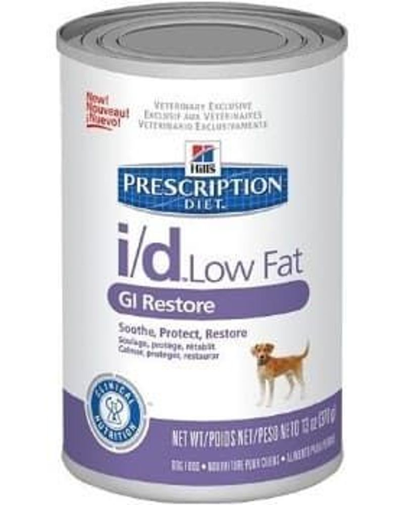 Hill's PD i/d Low Fat Digestive Care 360г диет. корм д/собак со сниж. содержанием жира при забол.ЖКТ Hill's PD i/d Low Fat Digestive Care 360г диет. корм д/собак со сниж. содержанием жира при забол.ЖКТ