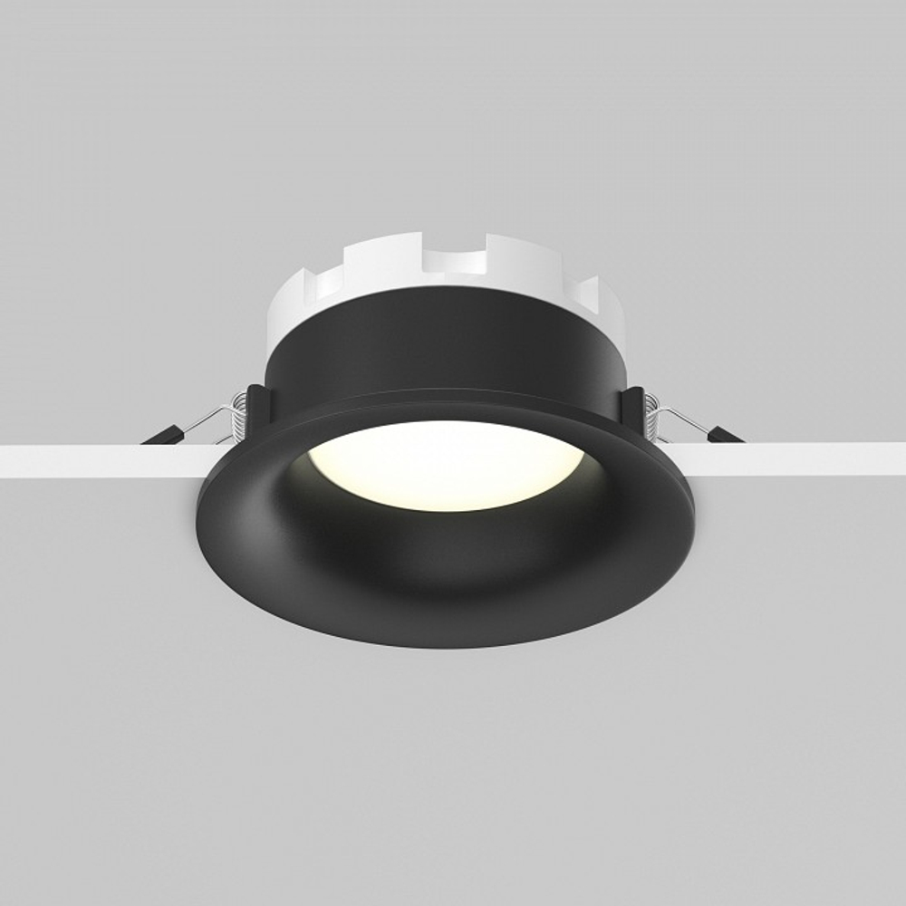 Встраиваемый светильник Maytoni Technical Slim DL027-GX53-B