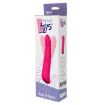 Розовый вибратор-ротатор KING OF HEARTS - 15 см. (Цвет: розовый)