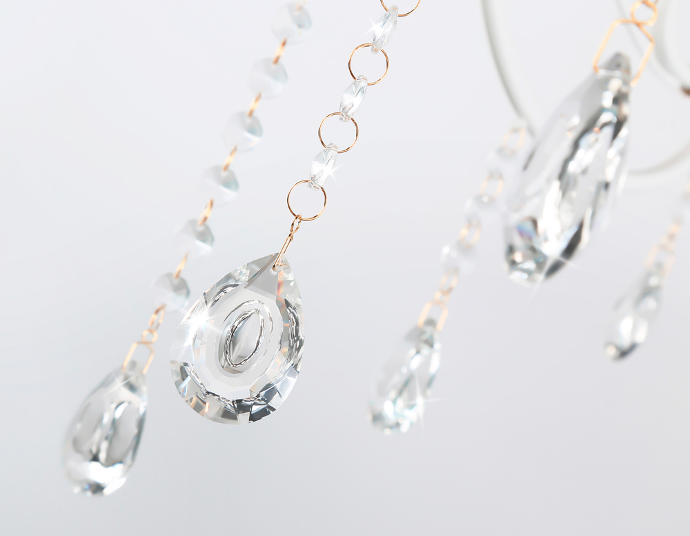 TR4915/3 WH/GD белый/золото E14/3 max 40W D550*860