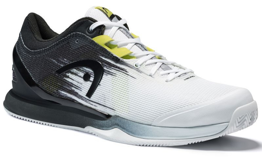 Мужские кроссовки теннисные Head Sprint Pro 3.0 Clay Men - white/raven