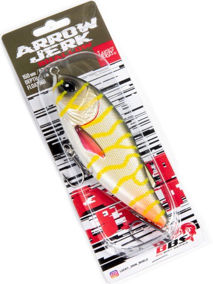 Воблер плавающий LJ BBS Original ARROW JERK F 015.00/031