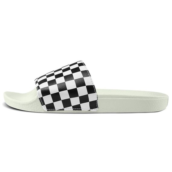 Vans Slide-On 'Checkerboard White Black'