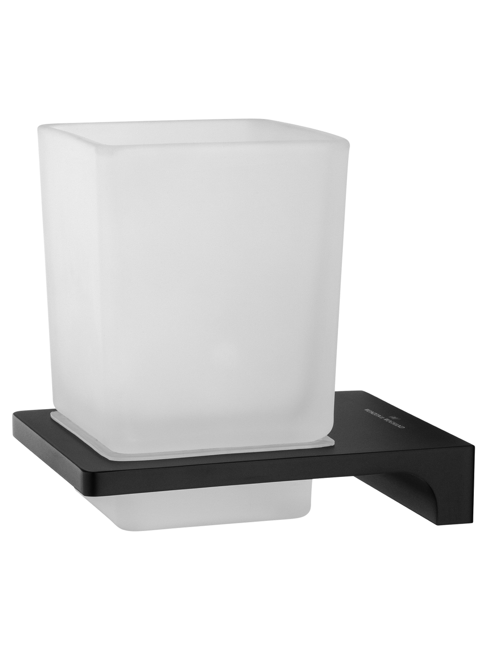 Стакан для зубных щеток с держателем WONZON & WOGHAND ECLIPSE, Черный (WW-9121-BL)