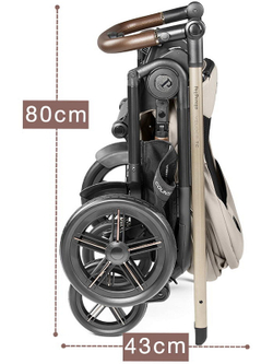 Коляска Peg Perego Veloce TC New Belvedere Lounge 3 в 1 Astral