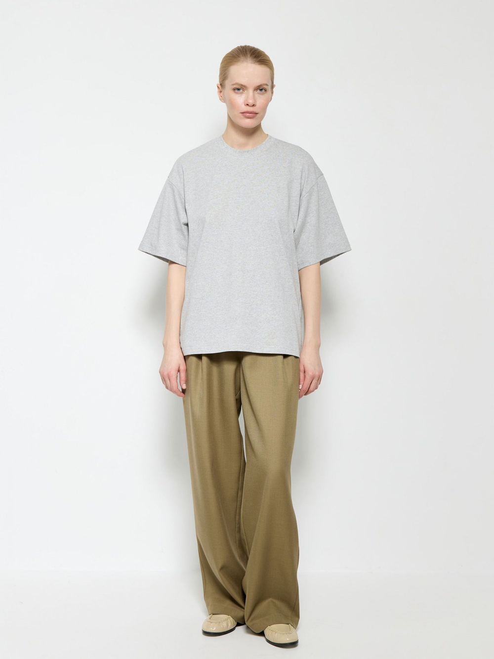 Футболка бойфренда плотная