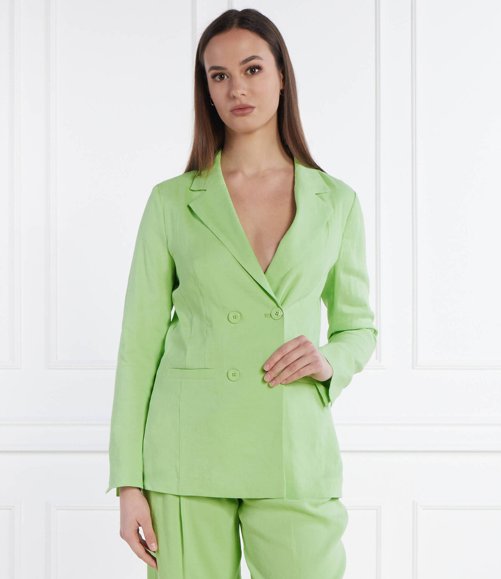 Льняный пиджак Marc Cain - лимонный (WC 34.21 W47)