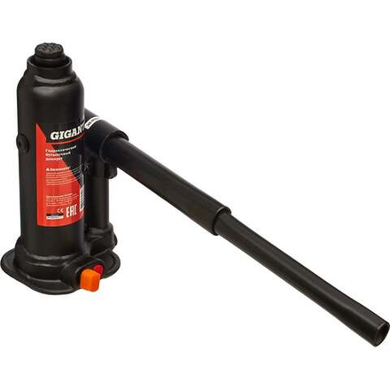 Гидравлический бутылочный домкрат Gigant 2Т, подхват 181мм, подъем 345мм, рабочий ход 116мм, HBJ-2