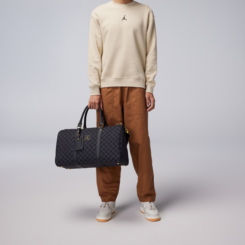 Jordan Monogram Duffle Bag Black