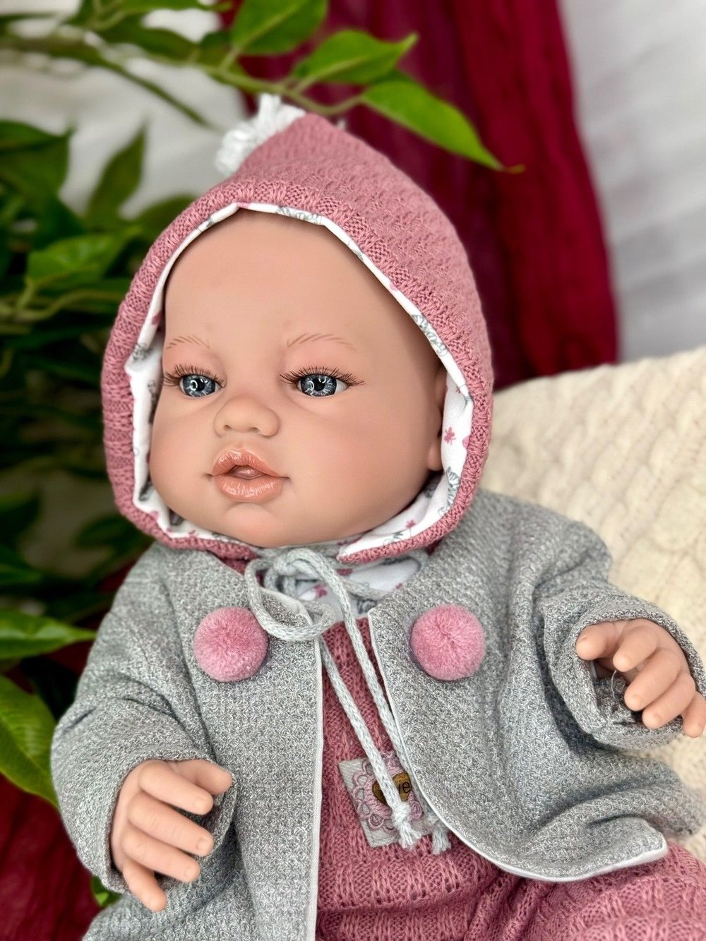 Кукла Berbesa виниловая 42см Recien Nacido (5124K)