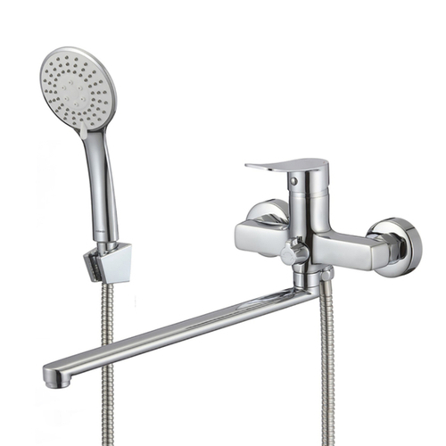 СМЕСИТЕЛЬ ДЛЯ ВАНН DEMI ДЛИННЫЙ ИЗЛИВ (1/8) "MILARDO" DEMSB00M10