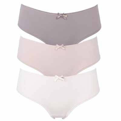 Набор из 3 трусиков-шортов Olivia нюдовых цветов (Размер: S) (Цвет: разноцветный)