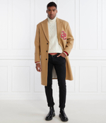 Хлопковое пальто Dsquared2 - светло-коричневый(S71AA0440 S78134)