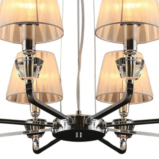 Люстра потолочная ILLUMICO E14  IL5274-8N-27 CR