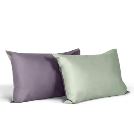 Комплект наволочек 50х70 BuyColor, 2 шт. (сатин) Фиалка/Шалфей