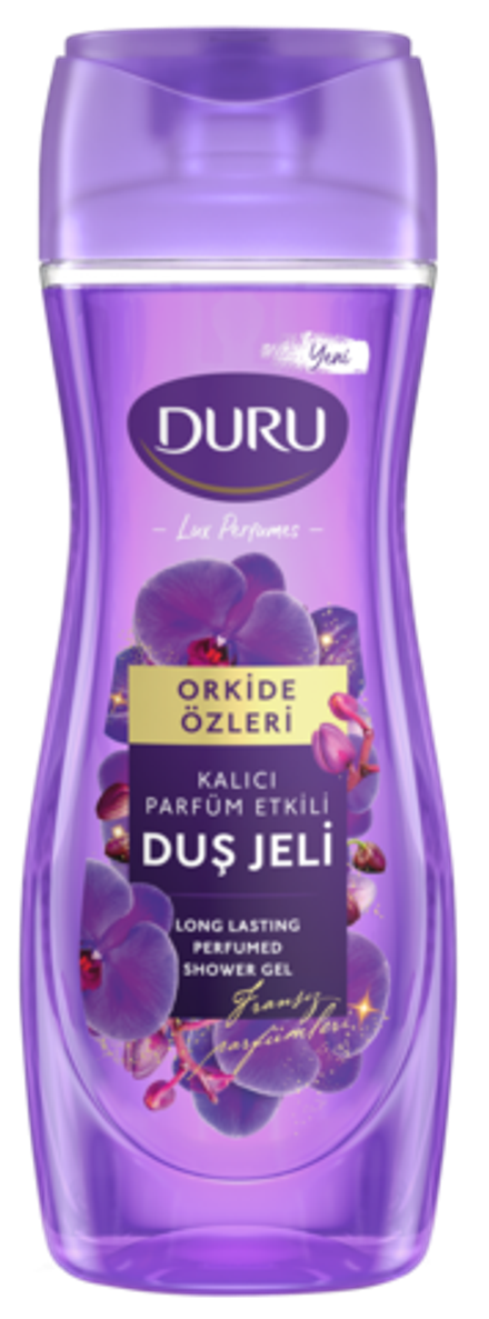 DURU Гель для душа HYDRO PURE, с экстрактом Орхидеи, 450мл, блок 12шт., ДУРУ