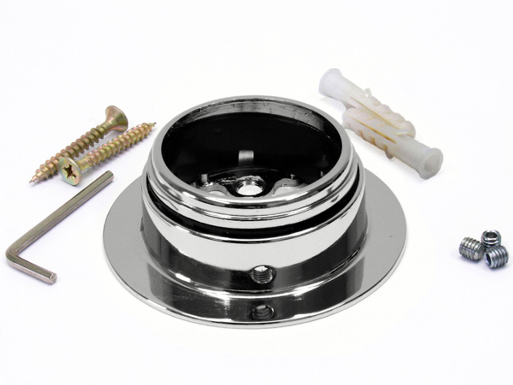 Основание стойки d50мм Z-002, хром