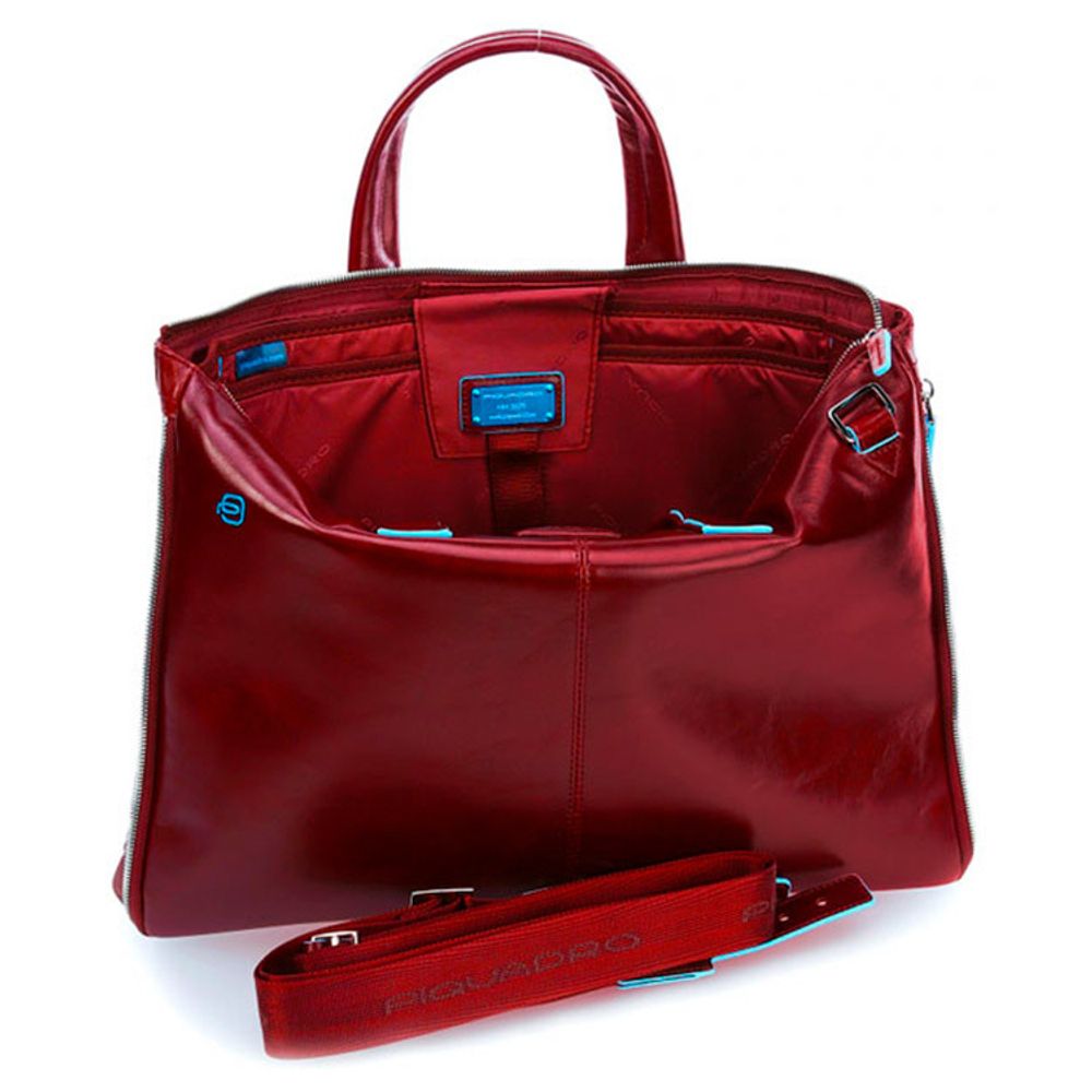 Сумка Piquadro Blue Square красная кожа (CA4021B2/R) 4