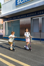 Самокат Micro Sprite Glow (светится в темноте) LED, Art Млечный путь