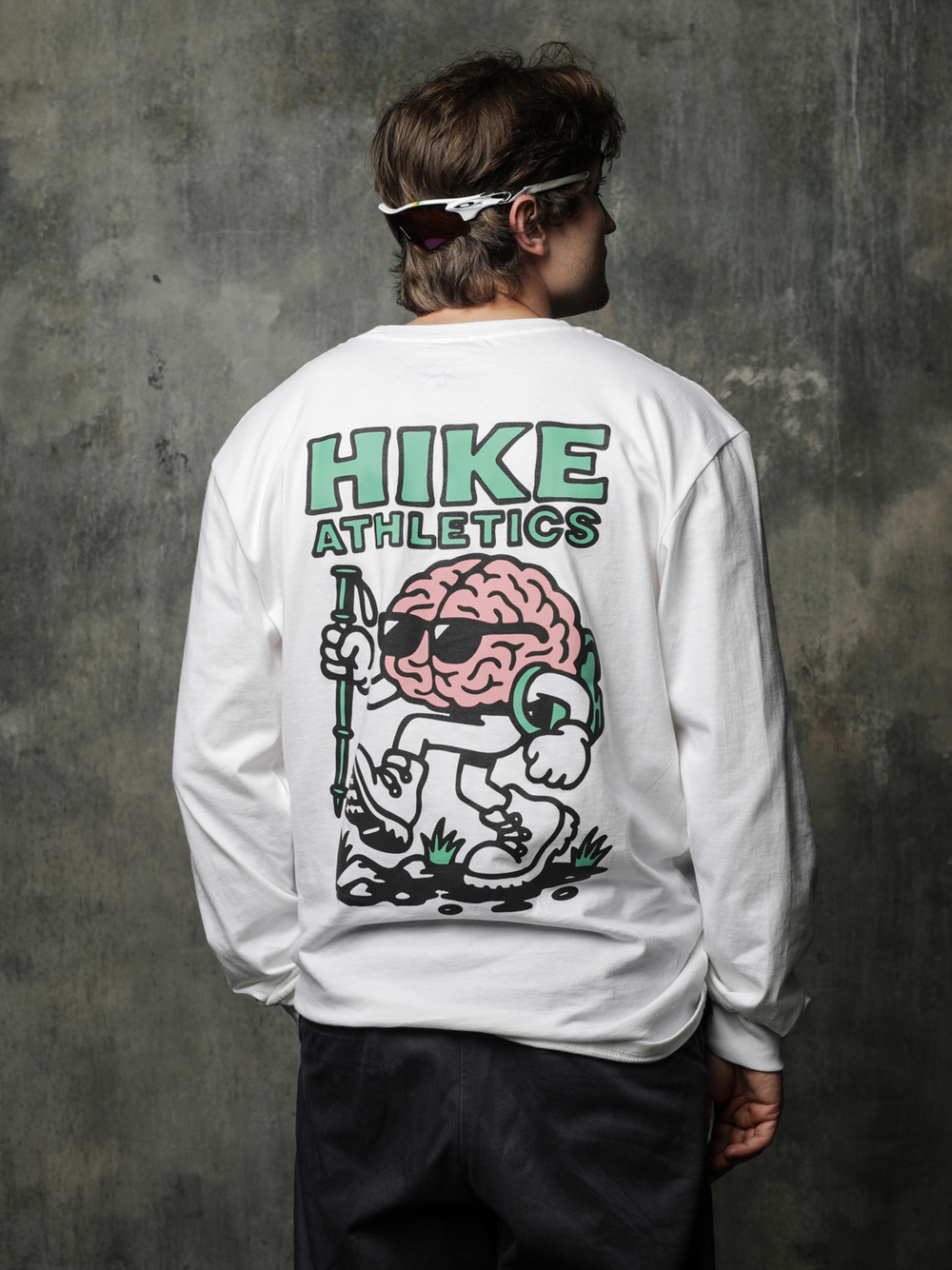 Лонгслив Hike Athletics Brainhike "White"