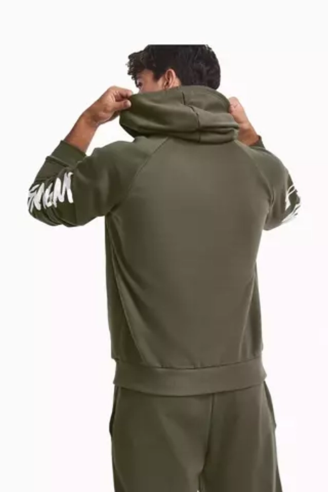 Кофта Under Armour Rival Fleece Graphic - зеленый