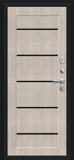 Борн Букле черное/Cappuccino Melinga 205*86 правое