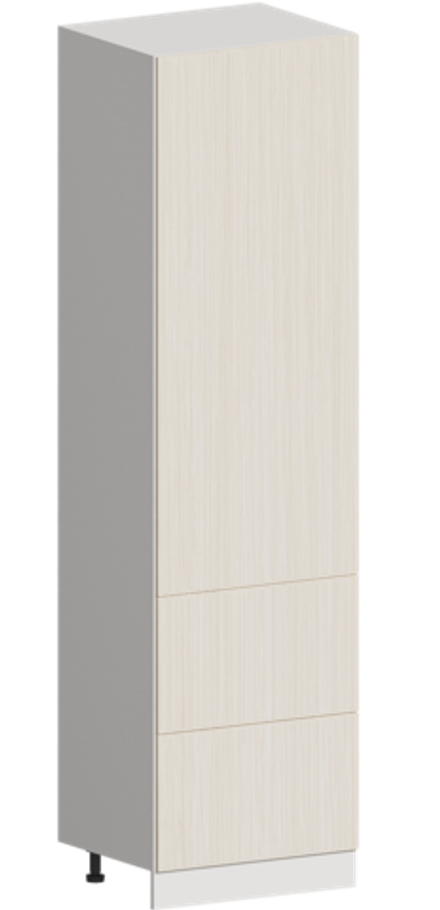 Кухня Модуль ШП2Я 600М Белый / Дуб крафт