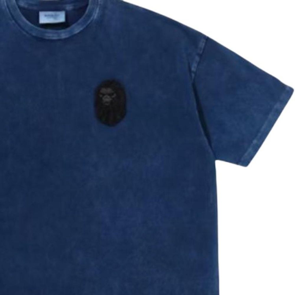 A Bathing Ape Black Badge Logo I Tee