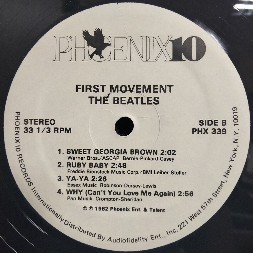 The Beatles / First Movement (LP)