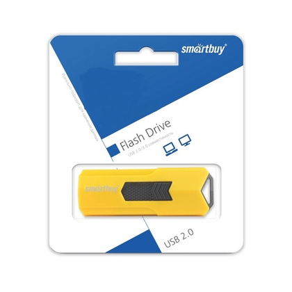 32GB USB Smartbuy Stream Yellow