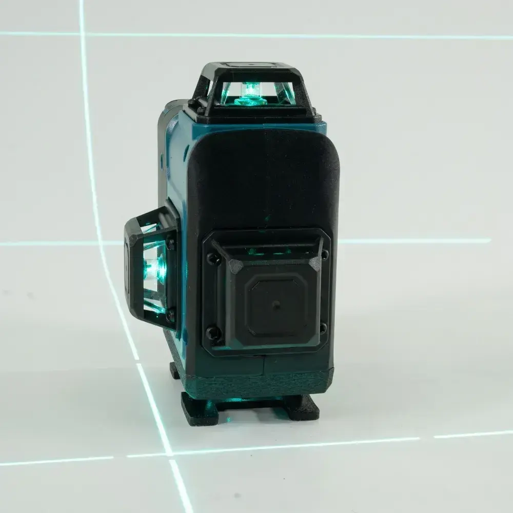 Makita, лазерный уровень, 16 лучей 4D, цвет луча зеленый