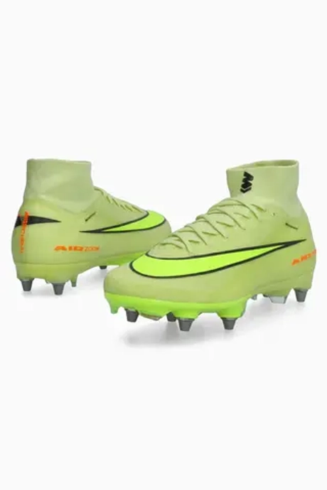 Бутсы Nike Zoom Mercurial Superfly 10 Elite SG-Pro - зеленый