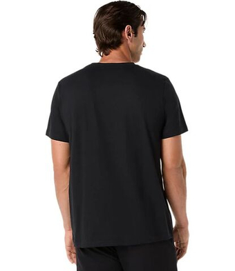 Мужская теннисная футболка AsicsSpiral Embroidery - performance black