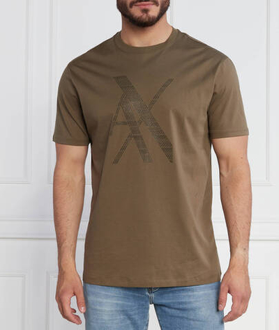 Футболка Armani Exchange - коричневый(6RZTLK ZJ9AZ)