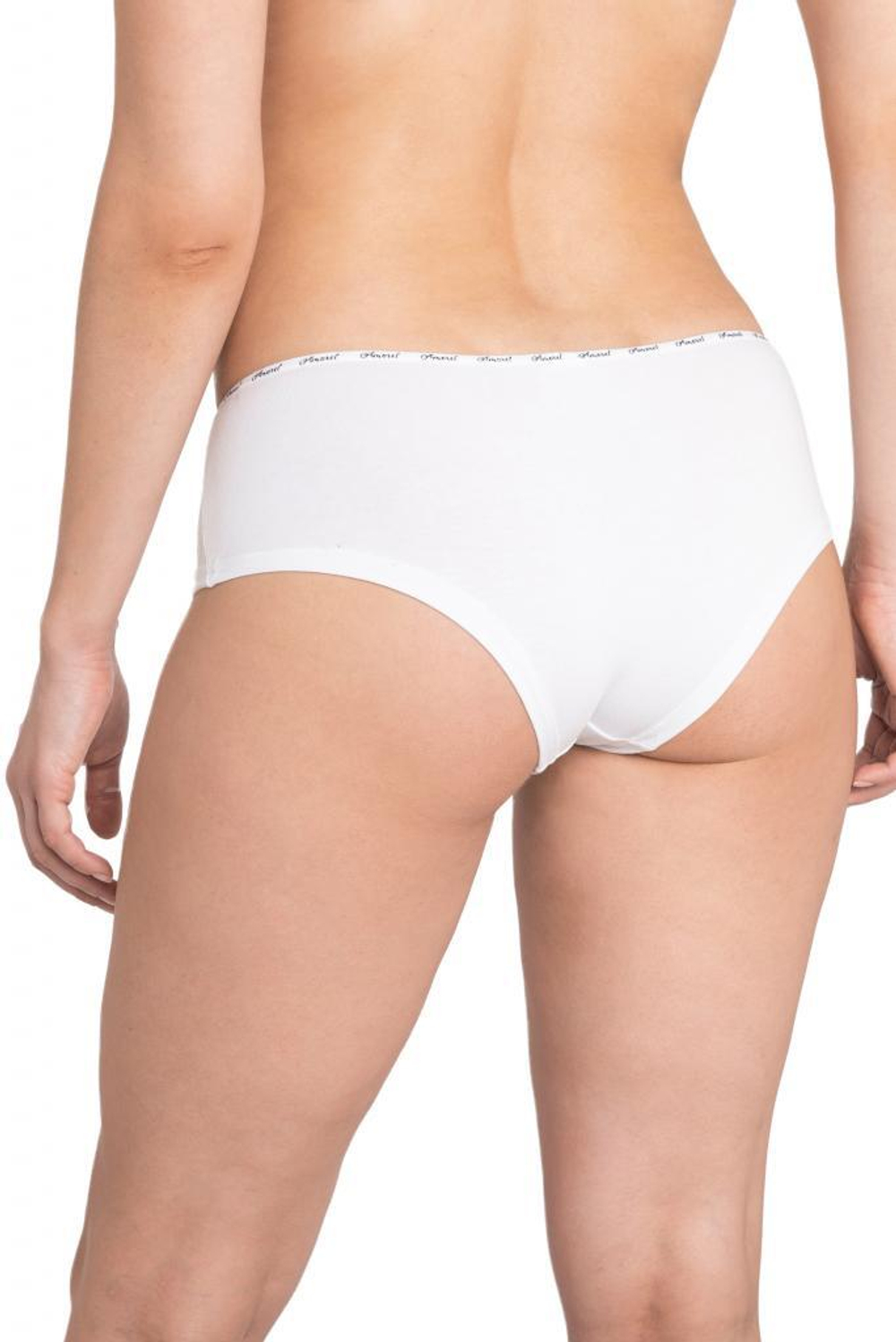 Трусы-шорты с узкой брендированной резинкой (Размер: S) (Цвет: серый меланж)