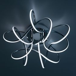 Citilux Джемини Смарт CL229A151E RGB Умная люстра Хром