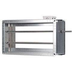 Клапан SHUFT КВУ-ПО-300х300h-2*ф250(фл. Соед)-УХЛ2