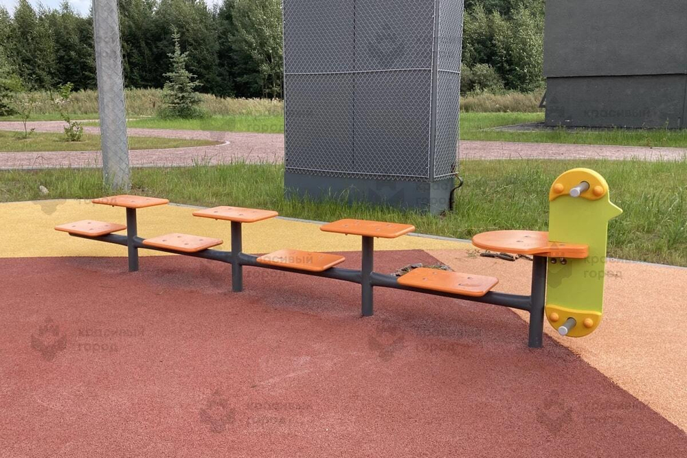 Разновысокое бревно Гусеница-1