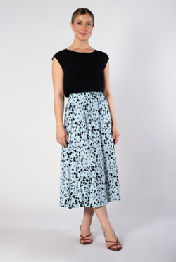 Юбка женская 4026ЛП, графика гол #172ГГо014026ЛП