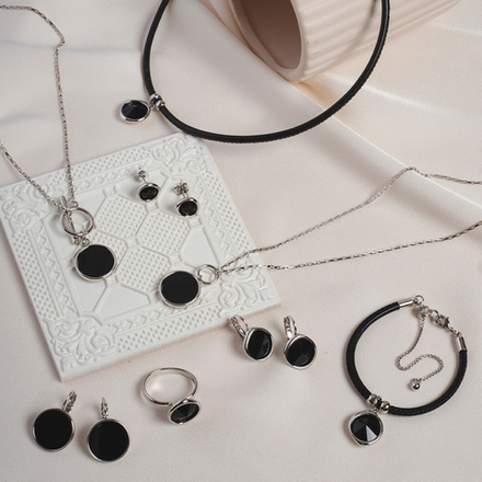 Браслет Fiore Luna Jet C1902.4 BW/S