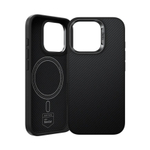 Кевларовый чехол MagSafe Benks ArmorPro для iPhone 16 Pro Max Тонкий гибридный чехол из арамидного волокна DuPont Kevlar плотностью 600 ден