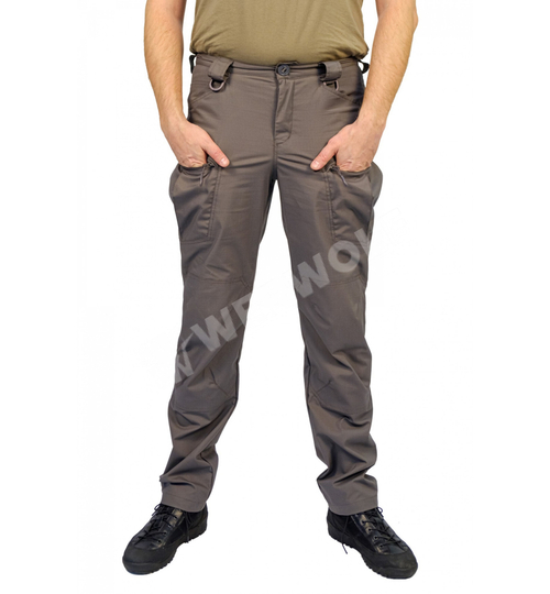 Брюки тактические "Expert" цвет серый Рип-стоп (WOLF)430-005