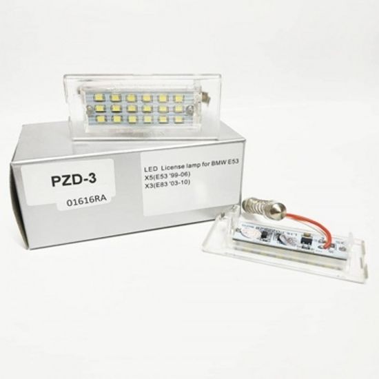 Плафон подсветки номера BMW X5 E53 X3 E83