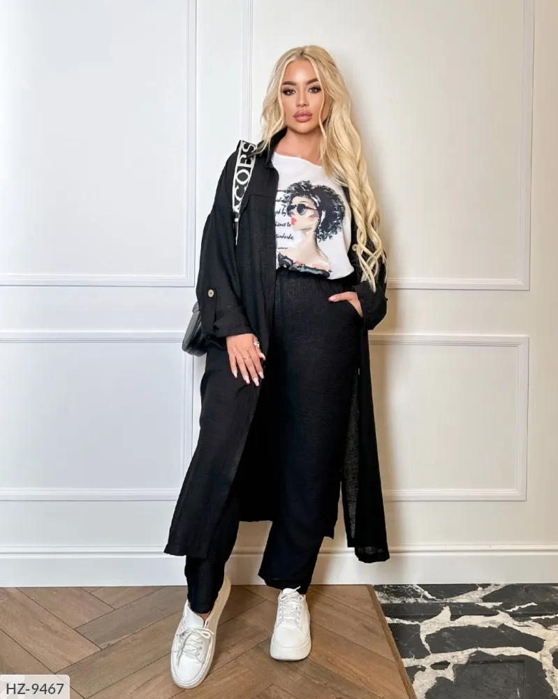 Костюм тройка HX-4695 Фабрика Моды