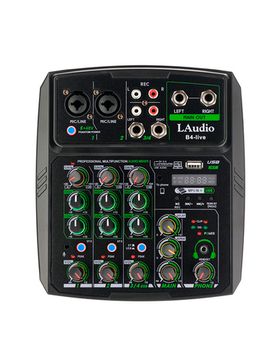 Микшерный пульт, 4 канала, LAudio B4-live