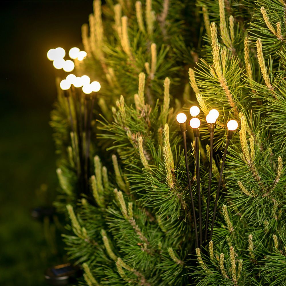 USL-S-820-PM700 FIREFLIES Садовый светильник на солнечной батарее Светлячки. 6 светодиодов. Теплый белый свет. 1xАА Ni-Mh аккумулятор в-к. IP44. TM Uniel