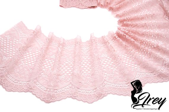 03-180 Кружево эластичное 22 см, лотос