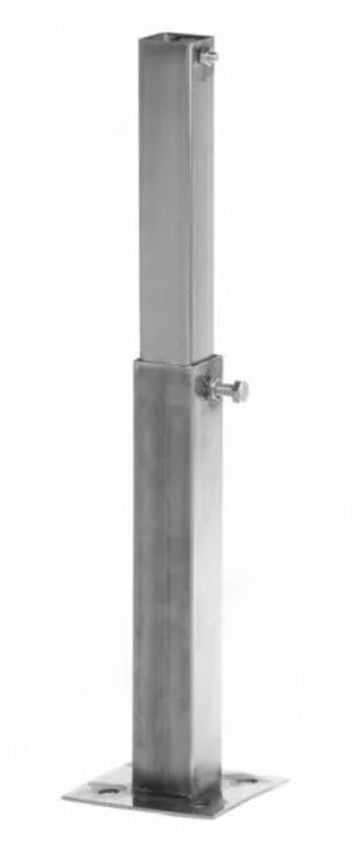 РОЗАН  кронштейн-телескоп 280-500 мм ( 1,5 мм) нерж мат