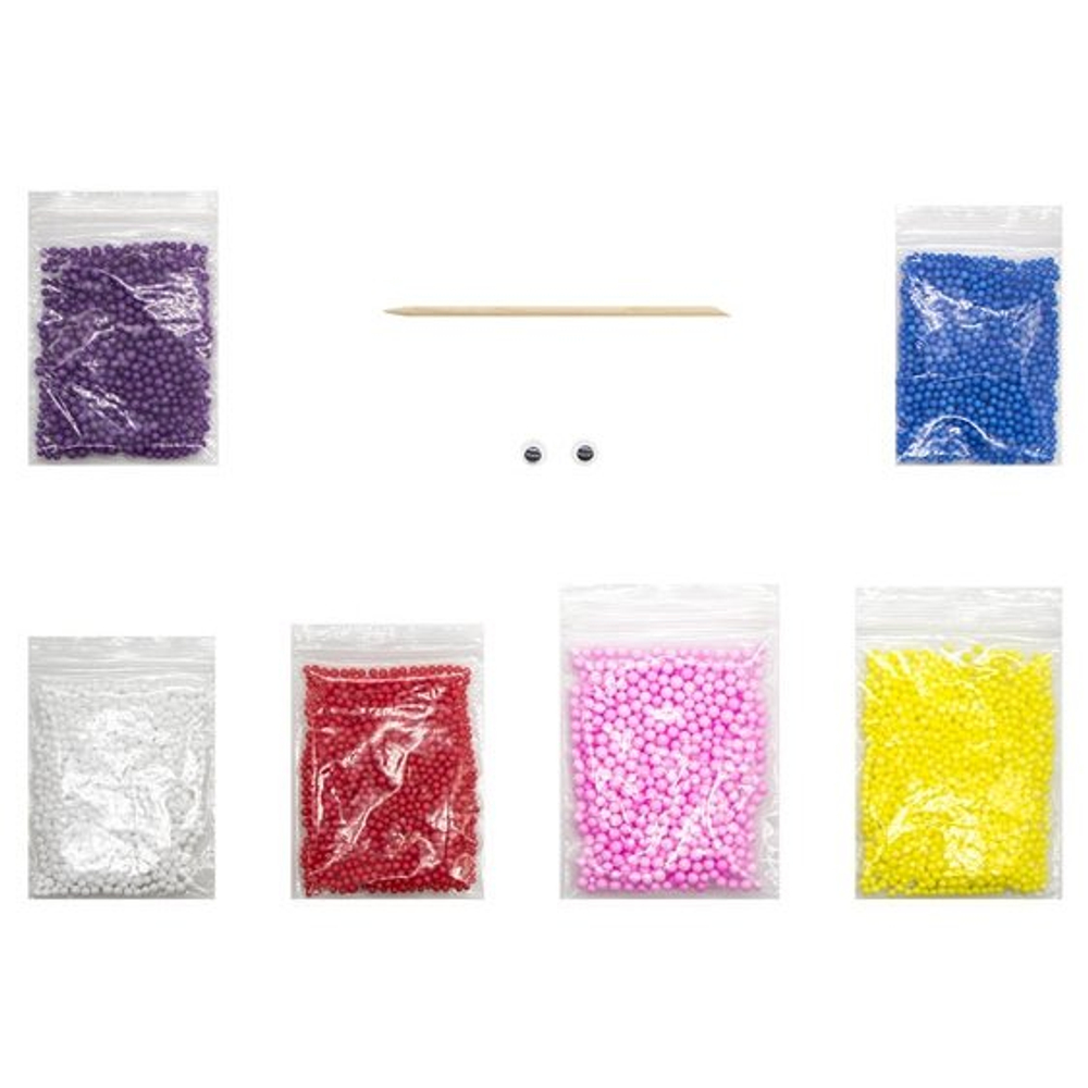 Аппликация из ярких шариков Апплика, 270х210х70 мм, картонная упаковка, "Бабочка"